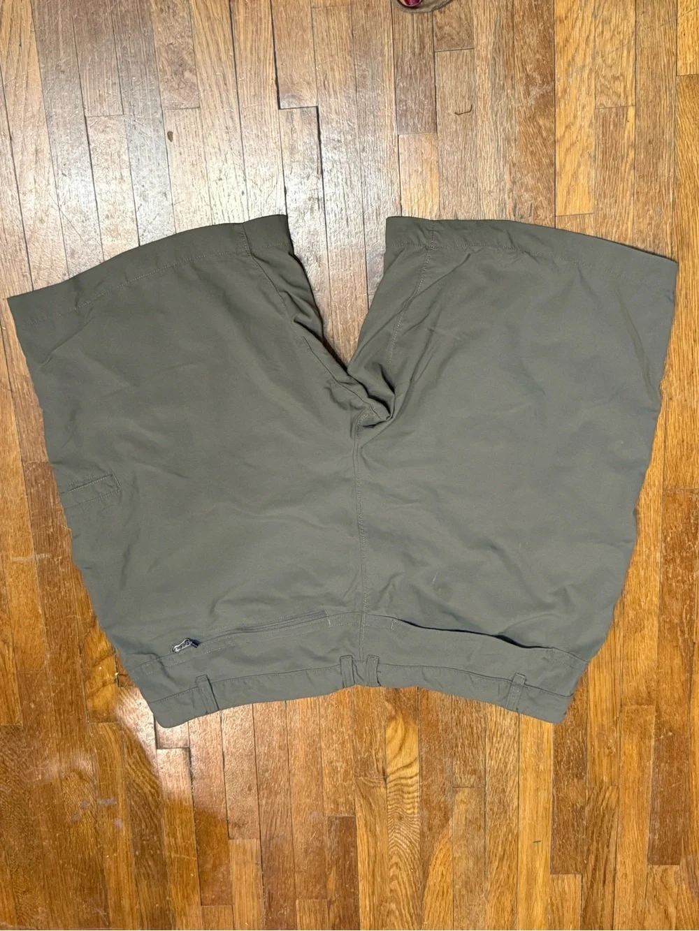 The North Face Men’s Olive Shorts with Subtle Logo
